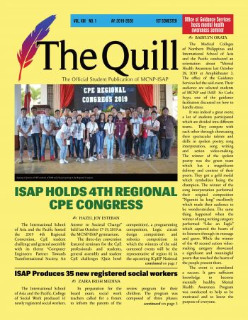 The Quill 1stSemIssue2019-20 jjEdit DropDownPages-01
